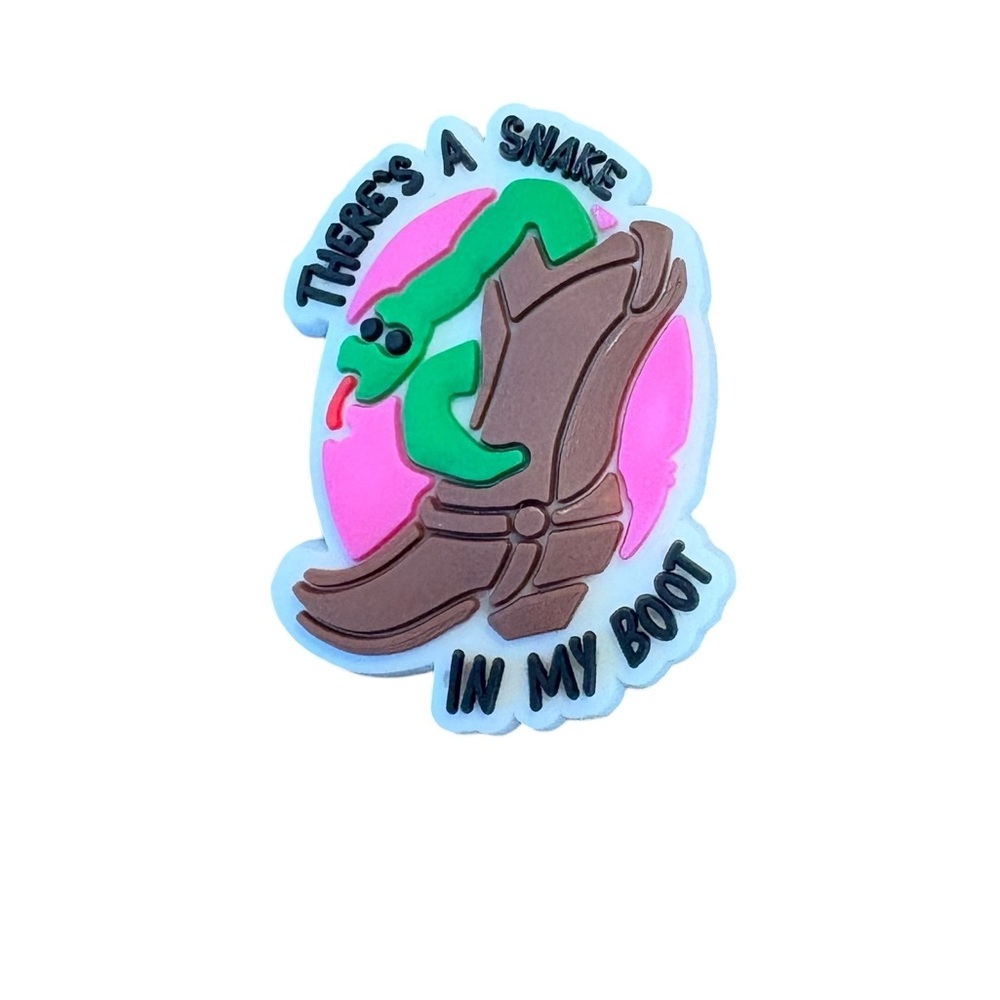 There’s A Snake In My Boot Toy Story Croc Charm
